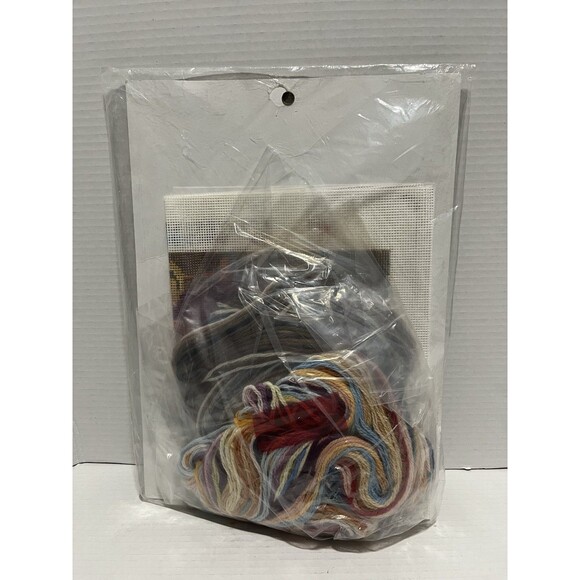 Christmas Nativity Scene Needlepoint Kit Nancy Rossi Bucilla 18x10 - NEW SEALED - Picture 2 of 2